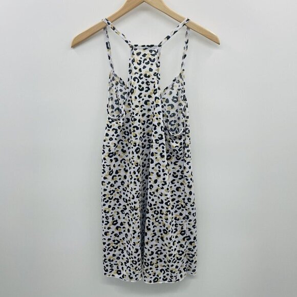 Miken Juniors' Size Small Animal-Print Swimsuit Cover-Up Dress in White $28 - Picture 5 of 8